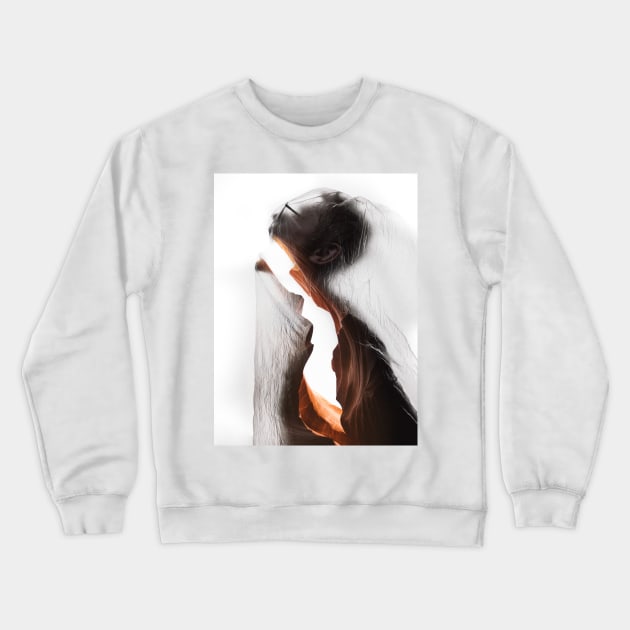 double exposure Crewneck Sweatshirt by Rohit929